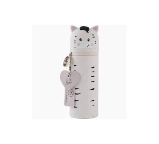 LULUBUG Silikon Federmäppchen Zebra Peppy