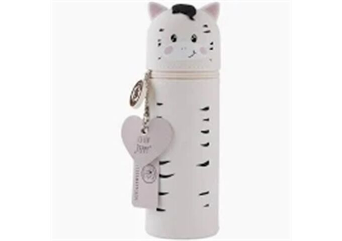 LULUBUG Silikon Federmäppchen Zebra Peppy