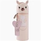 LULUBUG Silikon Federmäppchen Känguruh Rosy