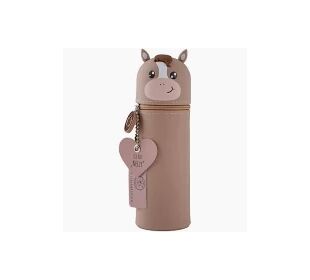 LULUBUG Silikon Federmäppchen Pferd Nelly