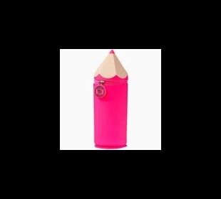 LULUBUG Federmäppchen SilikonNeon Pink