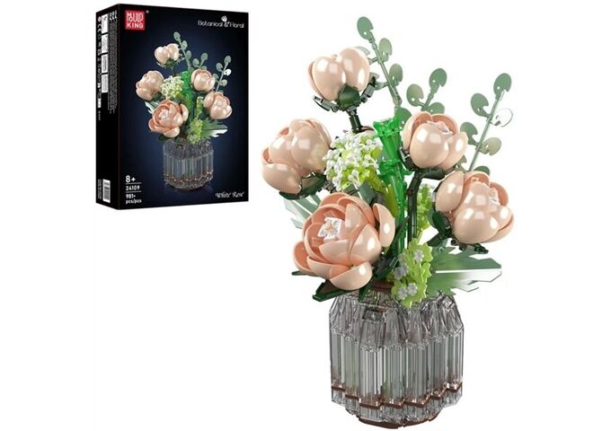  Mould K. Weiße Rose 981Teile