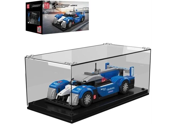  Mould King Rennwagen blau