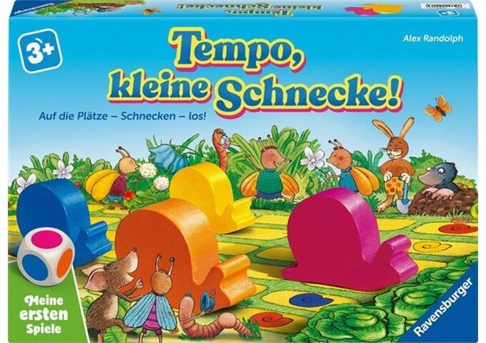  Tempo, Kleine Schnecke! - Kinderspiel Ab
