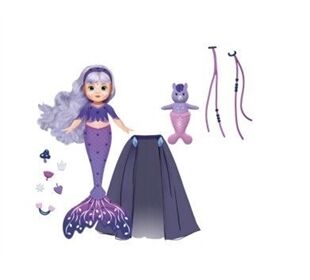 Zapf BABY born Magic Makeover Pretty Purple