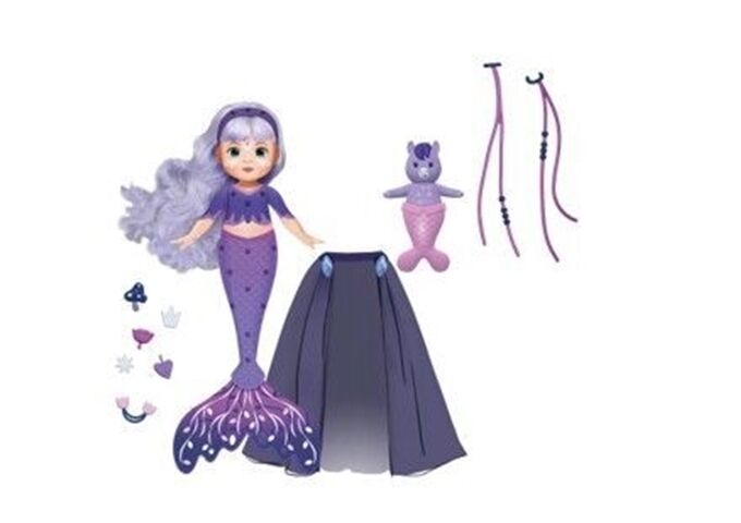 Zapf BABY born Magic Makeover Pretty Purple