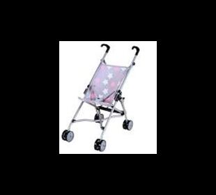 Knorrtoys Puppen-Buggy grey pink