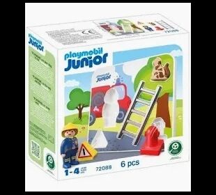 Playmobil Junior Feuerwehr-Puzzle