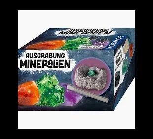Kosmos Ausgrabungs-Set Mineralien sortiert
