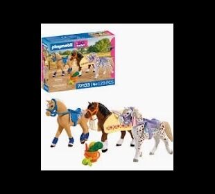 Playmobil Drei Sammelpferde