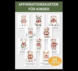 Hutter Affirmationskarten für Kinder - Weihnachten