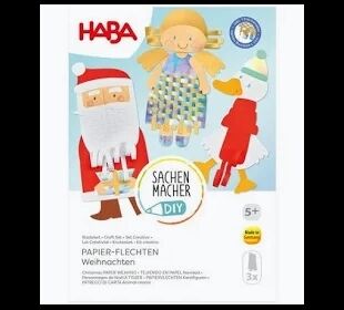 Haba Bastelset - Papier-Flechten Weihnachten