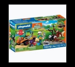 Playmobil Zoo Tierpflegermobil
