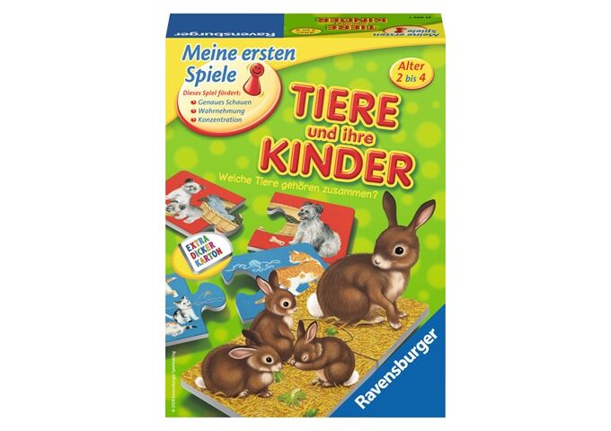 Ravensburger Tiere und ihre Kinder