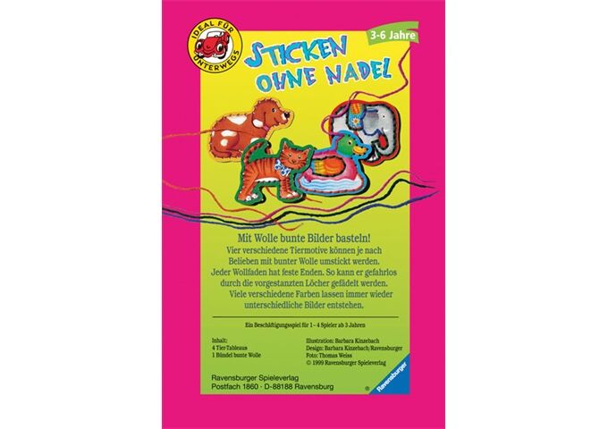 Ravensburger Sticken ohne Nadel BMM