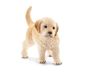 Schleich Spielzeugfigur Golden Retriever Welpe