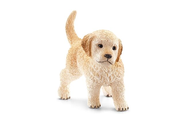 Schleich Spielzeugfigur Golden Retriever Welpe