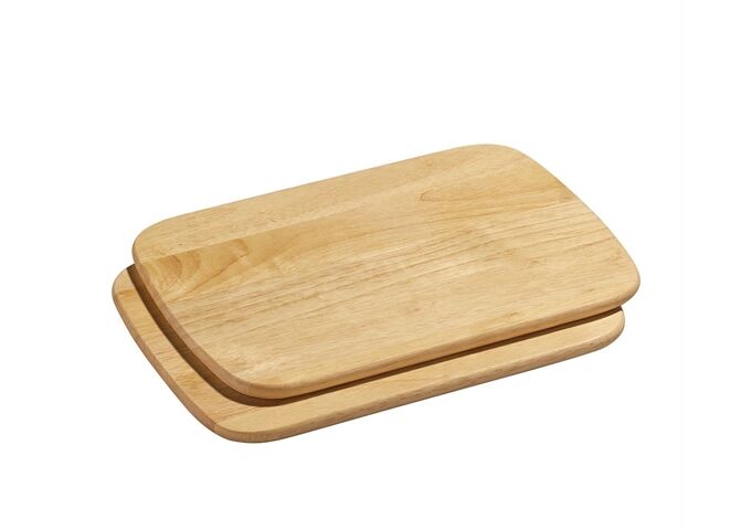 Zassenhaus Frühstücksbretter 2er-Set, hell 28x 20 cm