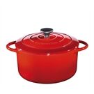 KÜCHENPROFI PROVENCE Bratentopf rund, 24 cm rot