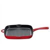 KÜCHENPROFI PROVENCE Grillpfanne hoch, quadratisch rot