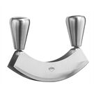 KÜCHENPROFI Wiegemesser mit 2 Klingen 17 cm