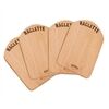 KÜCHENPROFI Raclette-Brettchen, Holz 4 Stück