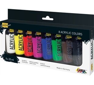 KREUL SOLO GOYA Acrylic 20 ml Tuben 8er Set