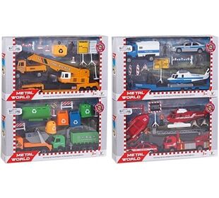 Speedzone SZ D/C Spielset Servicefzg., 4-f.so