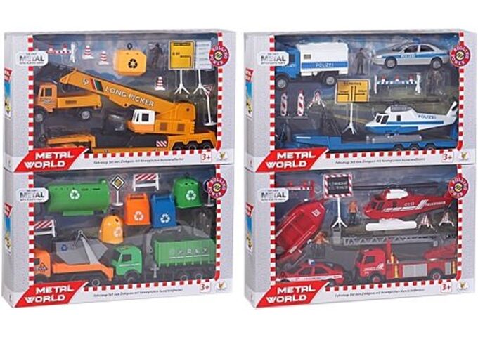 Speedzone SZ D/C Spielset Servicefzg., 4-f.so