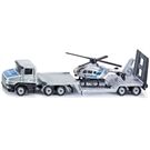 Siku Tieflader mit Helikopter Polizei