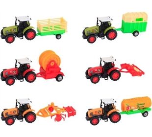 MetalWorld SZ D/C Traktor m.Anhänger 6-f.s.,13